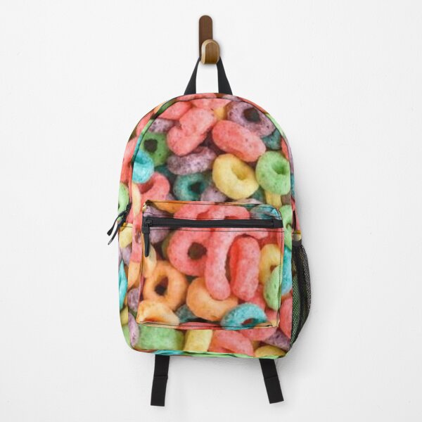 Item preview, Colorful Fruity Cereal Rings - Vibrant Sweet Breakfast Pattern designed and sold by LYAN-STORE.