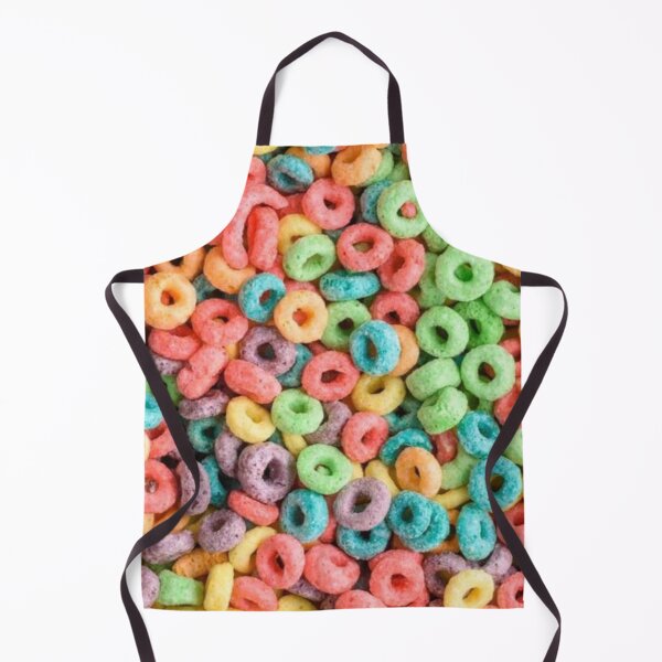 Item preview, Colorful Fruity Cereal Rings - Vibrant Sweet Breakfast Pattern designed and sold by LYAN-STORE.
