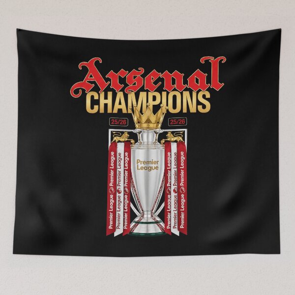 Item preview, Arsenal - Arsenal Final 2026, Budapest Champions League, North London Football, Arsenal Premier League Champions, Gunners, Mikel Arteta, Arsenal Champions League Final 2026 designed and sold by linia-by-cinta.