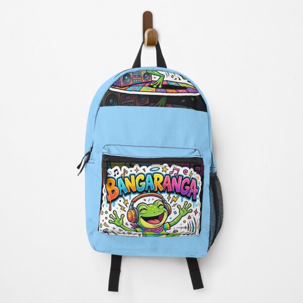 Item preview, BANGARANGA Party Frog – Dancing Cute Cartoon Music Graffiti Design designed and sold by ArtsyExplorer.