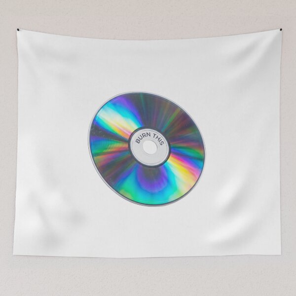 Item preview, Holographic CD ROM Burn This Y2K Digital Art designed and sold by ryanguas.