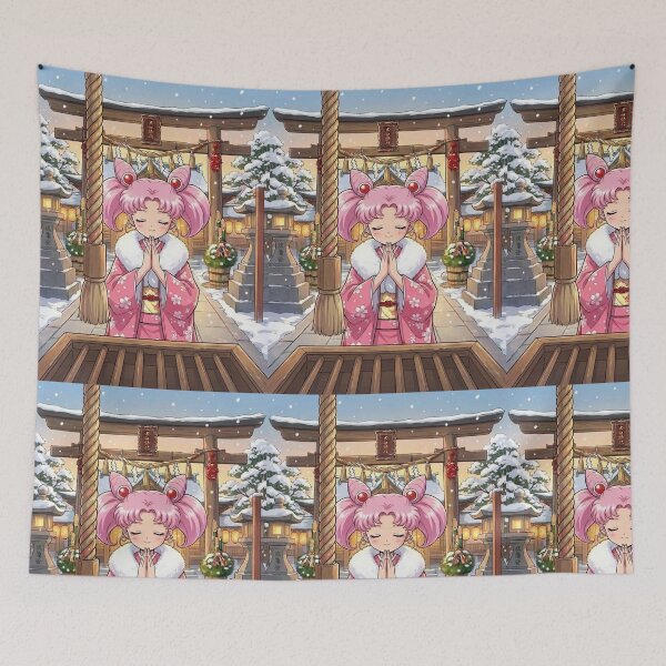Item preview, Sailor ChibiMoon at the New Year's Shrine designed and sold by Solace Sparkles.