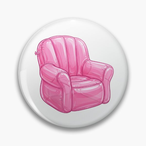 Item preview, 90s Pink Inflatable Chair Retro Bedroom Aesthetic designed and sold by ryanguas.