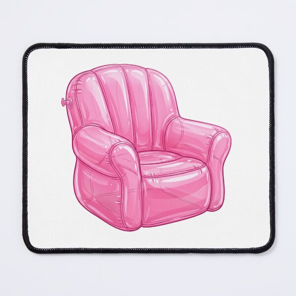 Item preview, 90s Pink Inflatable Chair Retro Bedroom Aesthetic designed and sold by ryanguas.