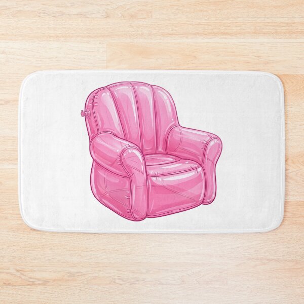 Item preview, 90s Pink Inflatable Chair Retro Bedroom Aesthetic designed and sold by ryanguas.