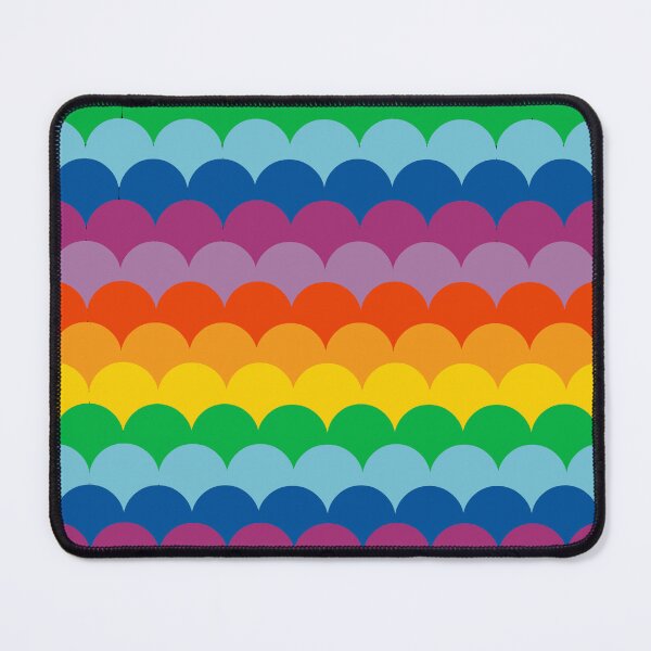 Item preview, Rainbow Scales Pattern designed and sold by NNAANN.