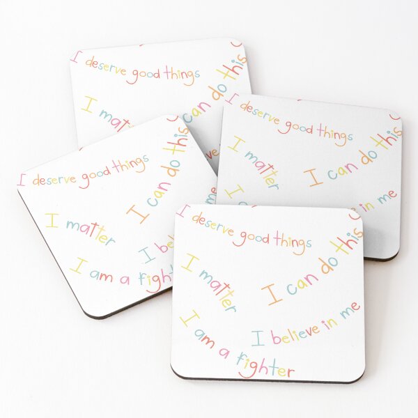 Item preview, Self Affirmation Heart Sticker — Positive Mindset Mental Health Gift, Colorful Motivational Quote designed and sold by Blush Drop.