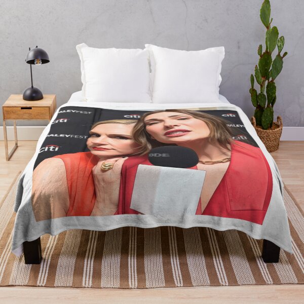 Item preview, Rhea Seehorn and Karolina Wydra Interview Fan Art designed and sold by Stephisy.