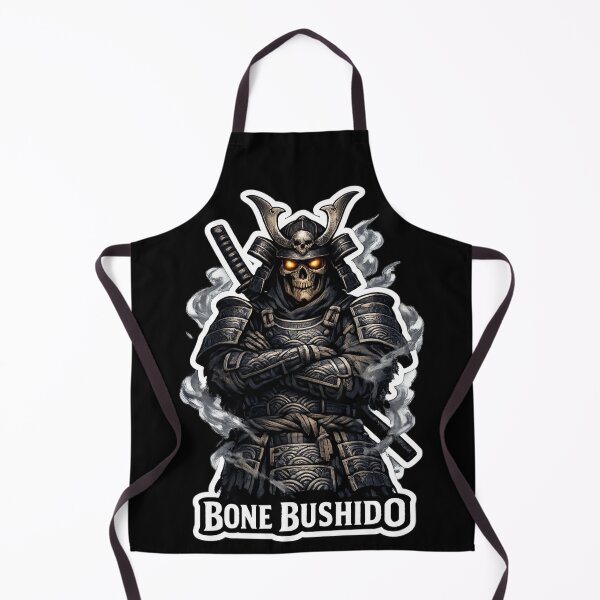 Item preview, Bone Bushido Skeleton Samurai Warrior Gothic Anime T-Shirt Design designed and sold by Ecocrushstudio.