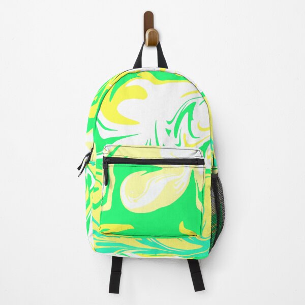 Item preview, The Hurricane - Organic Color Storm in Green, White and Yellow designed and sold by K Design Store.