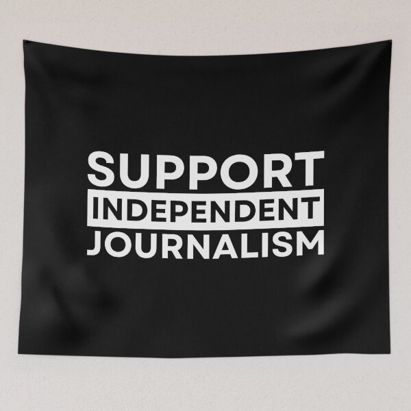 Item preview, SUPPORT INDEPENDENT JOURNALISM designed and sold by Dondonmart.