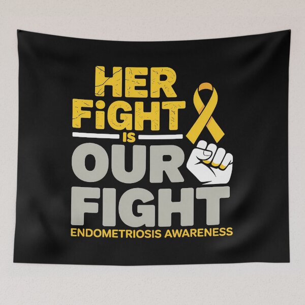 Item preview, Endometriosis Cancer Awareness Faith Hope Love  designed and sold by SapfireStuArt.