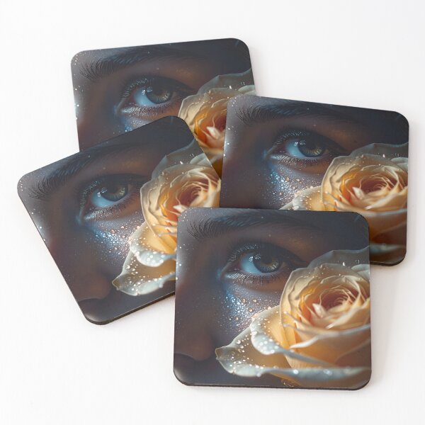 Item preview, striking delicate rose portrait designed and sold by psychoshadow.