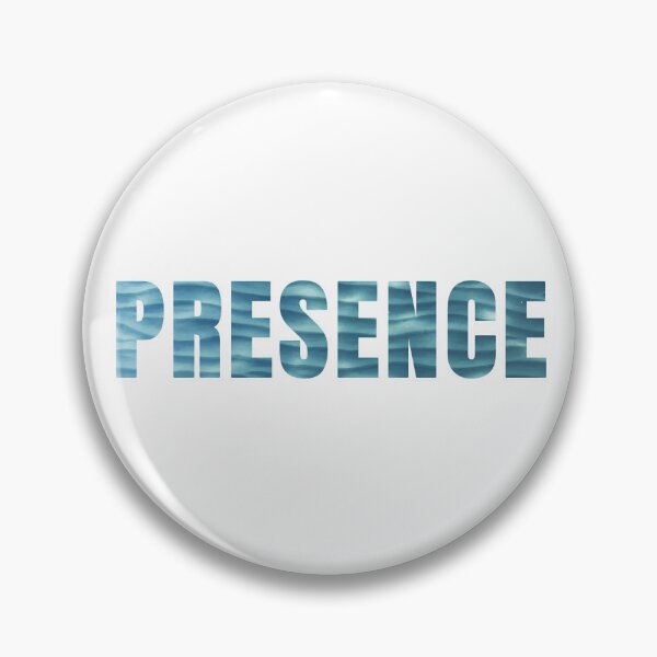Item preview, Minimalist Water Texture Text Design Presence designed and sold by LekkieStudioArt.