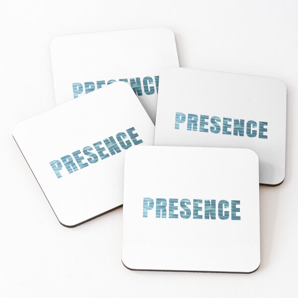 Item preview, Minimalist Water Texture Text Design Presence designed and sold by LekkieStudioArt.