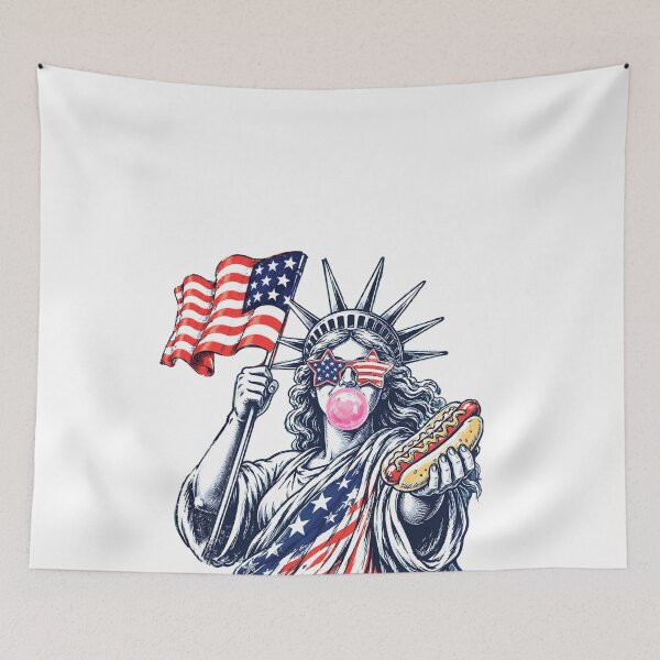 Item preview, HOTDOG LIBERTY designed and sold by wesdesignshop.