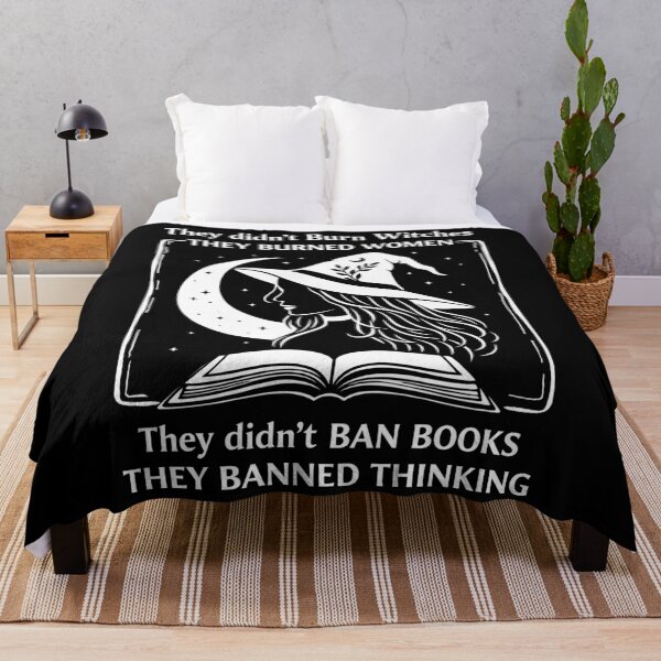 Item preview, they didnt burn witches they banned books designed and sold by Emmatshirt1.