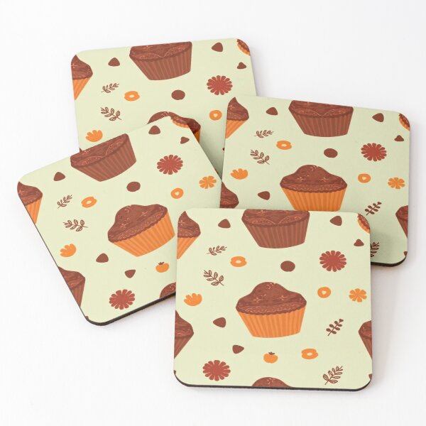 Item preview, Boho Abstract Chocolate Muffins designed and sold by AllAroundArtist.