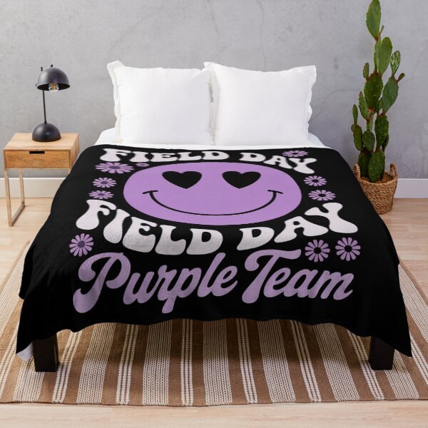 Item preview, Field Day Purple Team Smile Face Field Day Games Kid Teacher designed and sold by SapfireStuArt.