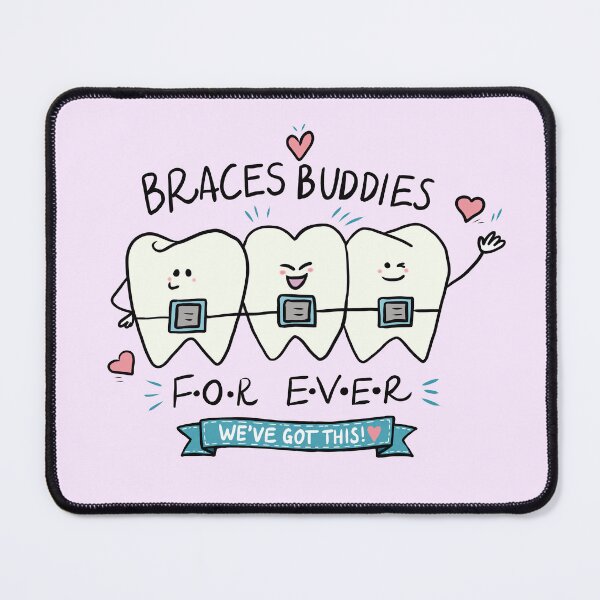 Item preview, Kids Braces Cute Teeth - Braces Buddies Forever Funny Orthodontist Gift designed and sold by karolaart.
