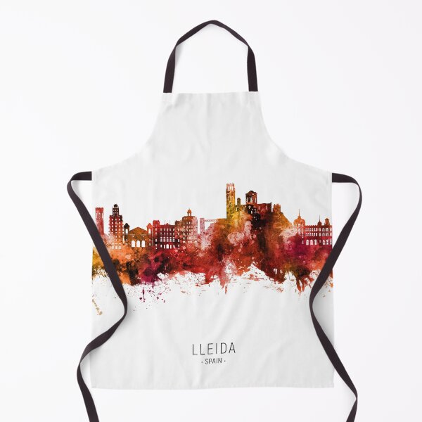 Item preview, Lleida Spain Skyline designed and sold by ArtPrints.