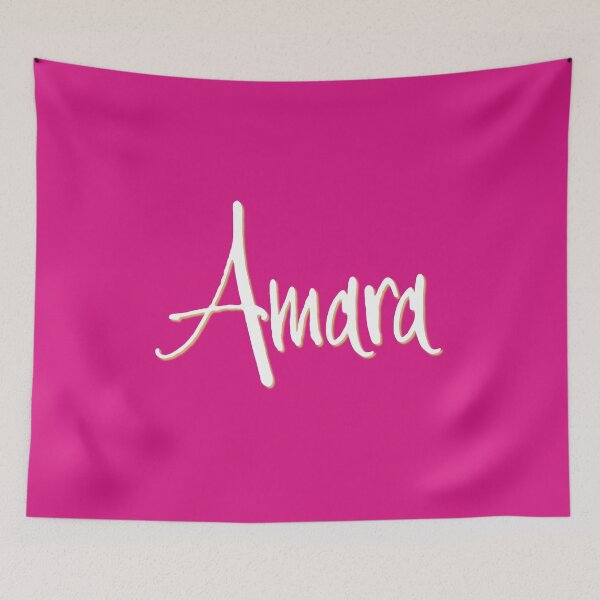 Artikelvorschau, AMARA personalisiertes Schriftdesign entworfen und verkauft von CharlottePlaceArt.