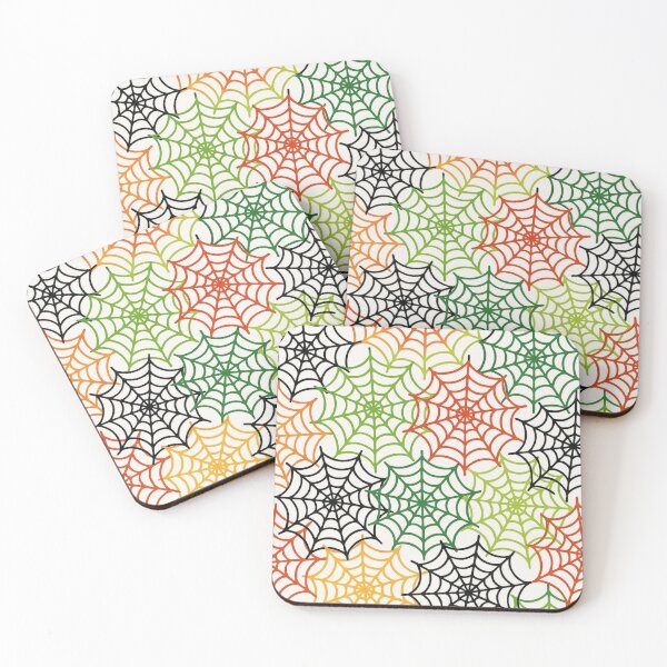 Item preview, Neon Halloween Spiderwebs designed and sold by Monkeysalad.
