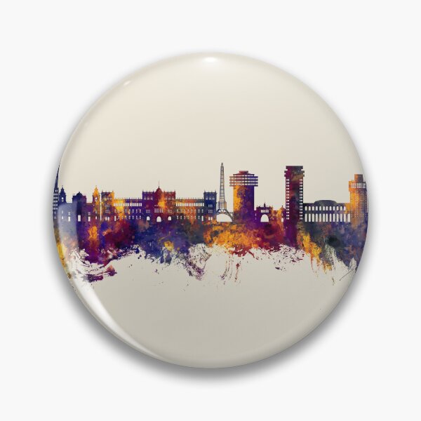 Item preview, Guatemala City Skyline Guatemala designed and sold by ArtPrints.