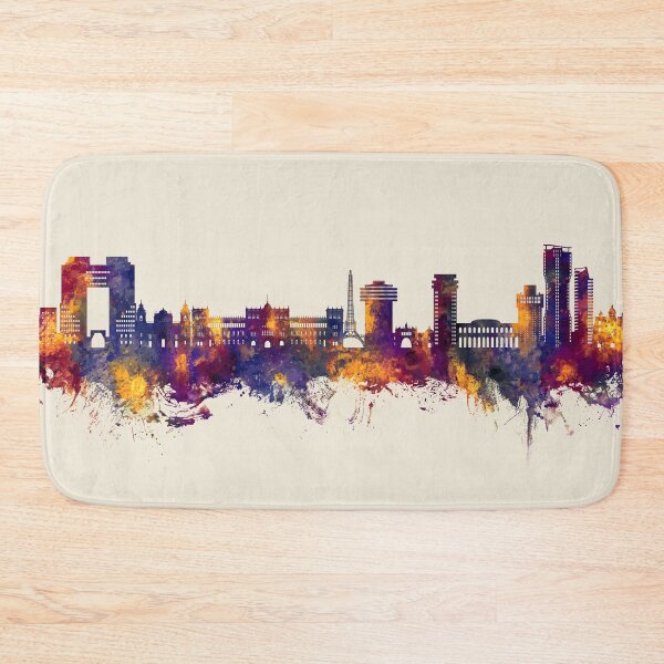 Item preview, Guatemala City Skyline Guatemala designed and sold by ArtPrints.