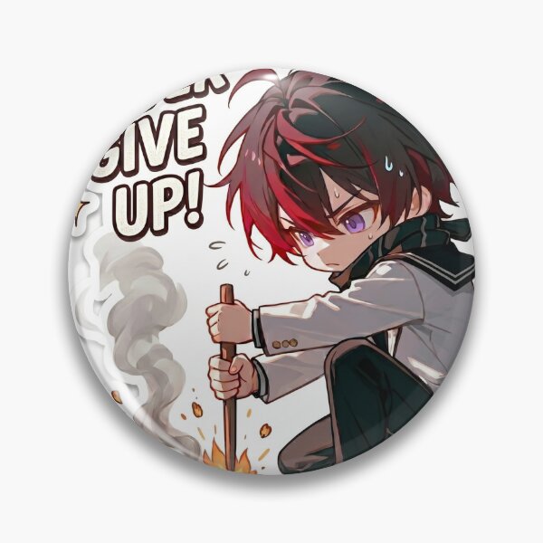 Item preview, Sticker OG novel : Never give up! designed and sold by Trash-Angel.
