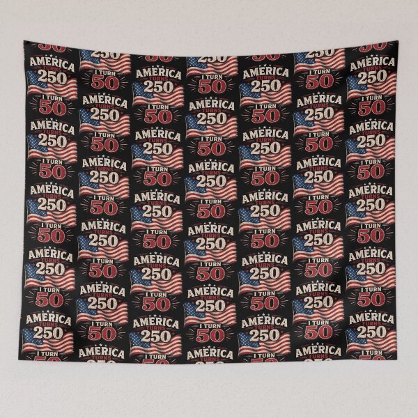 Item preview, America Turns 250 I Turn 50 designed and sold by Cutie Galore.