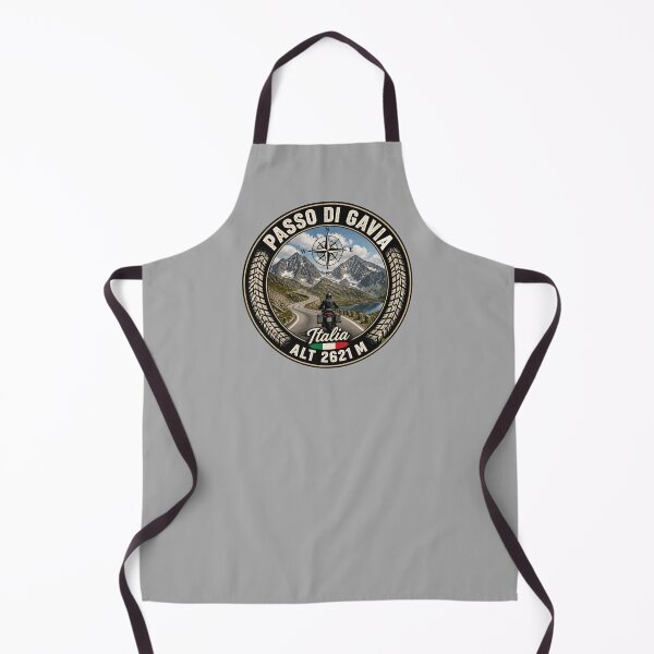 Item preview, Passo di Gavia, Gavia Pass Italian Alps Motorcycle Sticker TShirt 04 designed and sold by OuterShellUK.