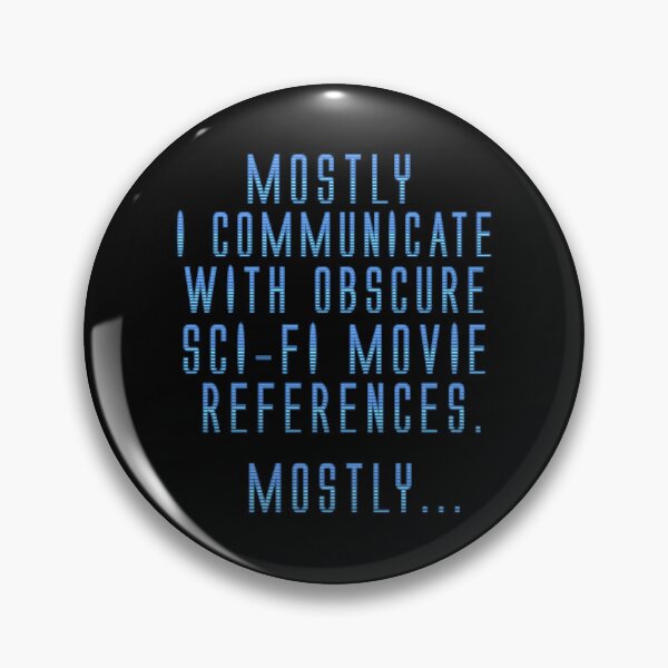 Item preview, Obscure Sc-Fi Movie References designed and sold by SideQuest - Scribbled Chaos!.