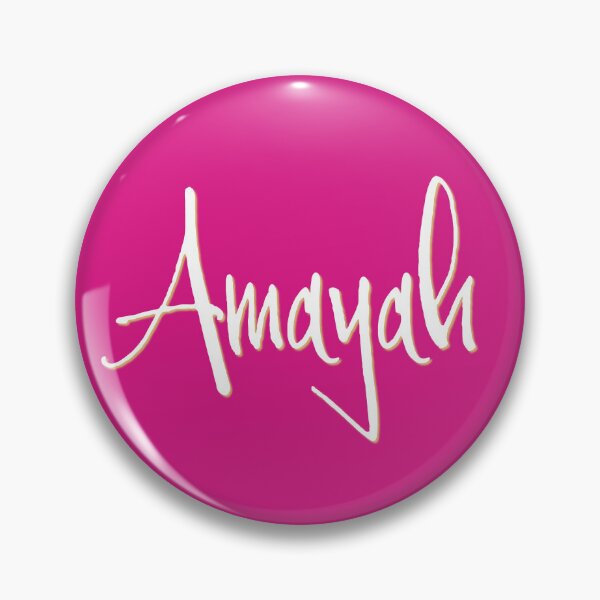 Item preview, AMAYAH personalized type design designed and sold by CharlottePlaceArt.