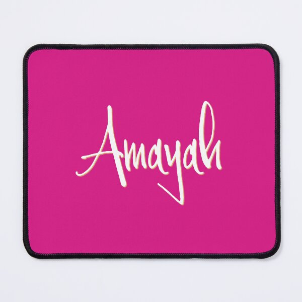 Item preview, AMAYAH personalized type design designed and sold by CharlottePlaceArt.