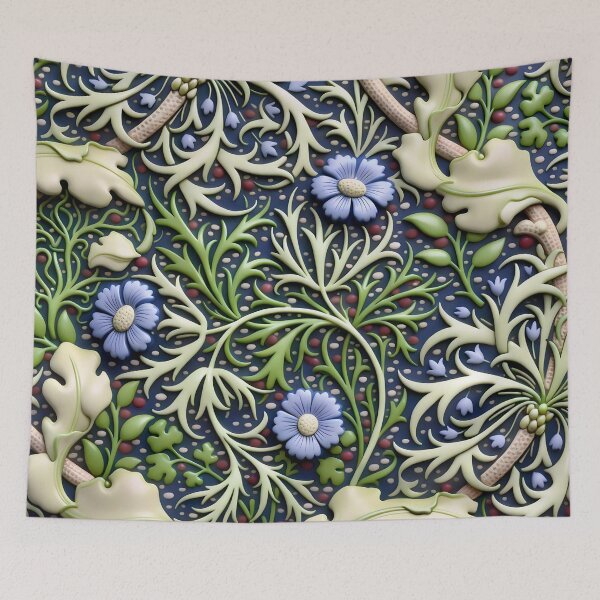 Item preview, William Morris Seaweed Pattern designed and sold by Vicky Brago-Mitchell®.