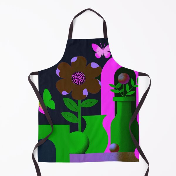 Item preview, Neon Forest Bloom | Electric Botanical Pop Art designed and sold by joycrysstudio.