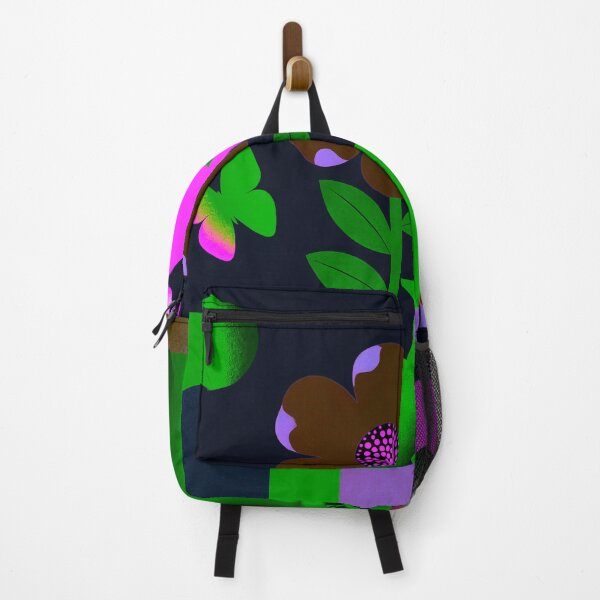 Item preview, Neon Forest Bloom | Electric Botanical Pop Art designed and sold by joycrysstudio.