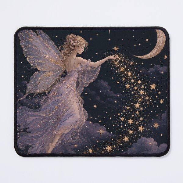 Item preview, Fairy Scattering Stars designed and sold by funny things random.