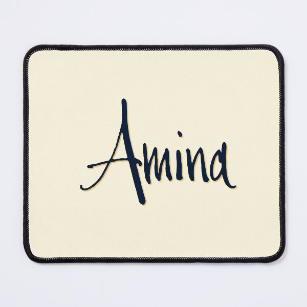 Item preview, AMINA personalized type design designed and sold by CharlottePlaceArt.