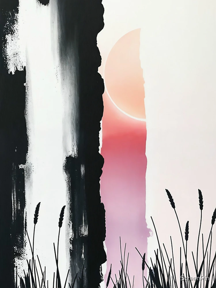 Thumbnail 4 of 4, iPhone Case, Minimal Sunset Reedscape designed and sold by ScreenPin.