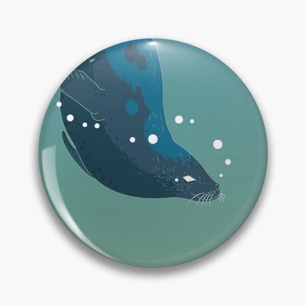 Item preview, Sea Lion swimming under the ice designed and sold by Juliette Lancien.