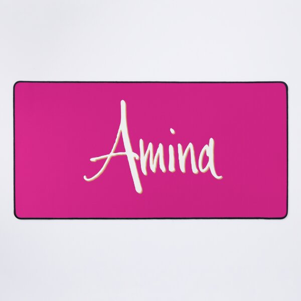 Item preview, AMINA personalized type design designed and sold by CharlottePlaceArt.
