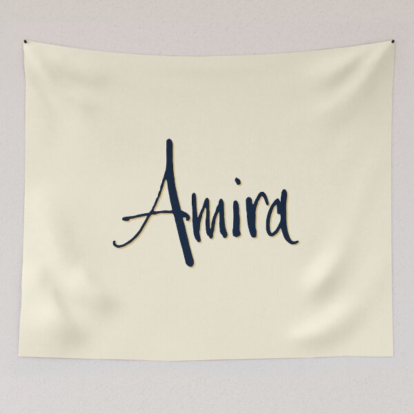 Item preview, AMIRA personalized type design designed and sold by CharlottePlaceArt.