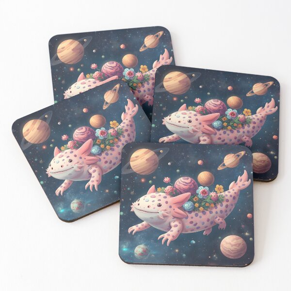 Item preview, The Cosmic Axolotl designed and sold by UnRealS.