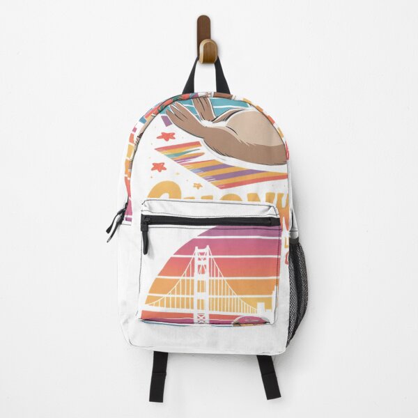Item preview, San Francisco Chonkers Sea Lion Donut Retro Sunset designed and sold by SuperAndSocial.