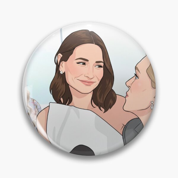 Item preview, Karolina Wydra and Rhea Seehorn Interview Fan Art designed and sold by Stephisy.