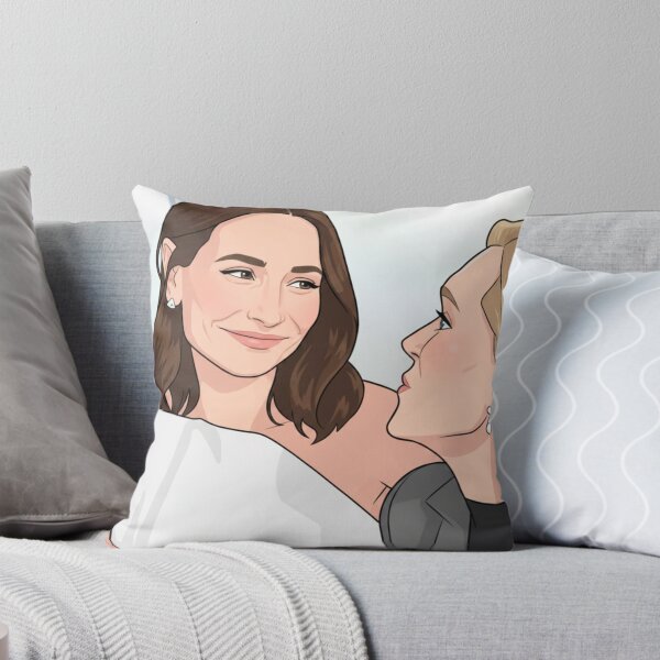 Item preview, Karolina Wydra and Rhea Seehorn Interview Fan Art designed and sold by Stephisy.