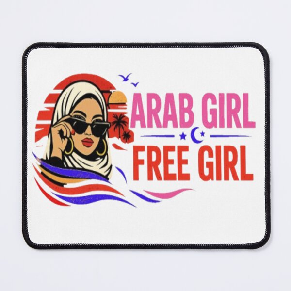 Item preview, Arab Girl Free Girl | Empowered Arab Woman Aesthetic designed and sold by Salma.Store.