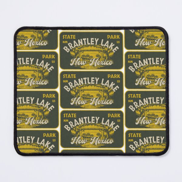Item preview, Brantley Lake State Park, Eddy County, New Mexico, badge design designed and sold by Wanderful-roads.